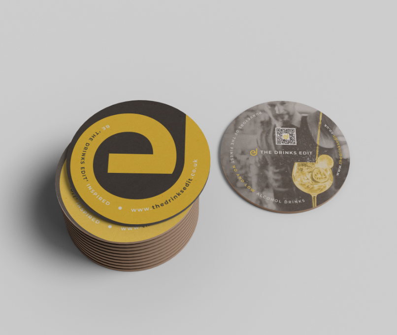 The Drinks Edit Coasters