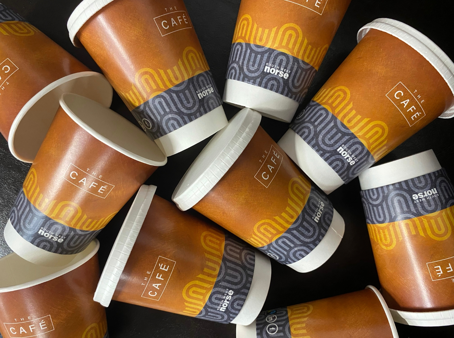 Branded, Sustainable Takeaway Coffee Cups - D2 Food and Beverage